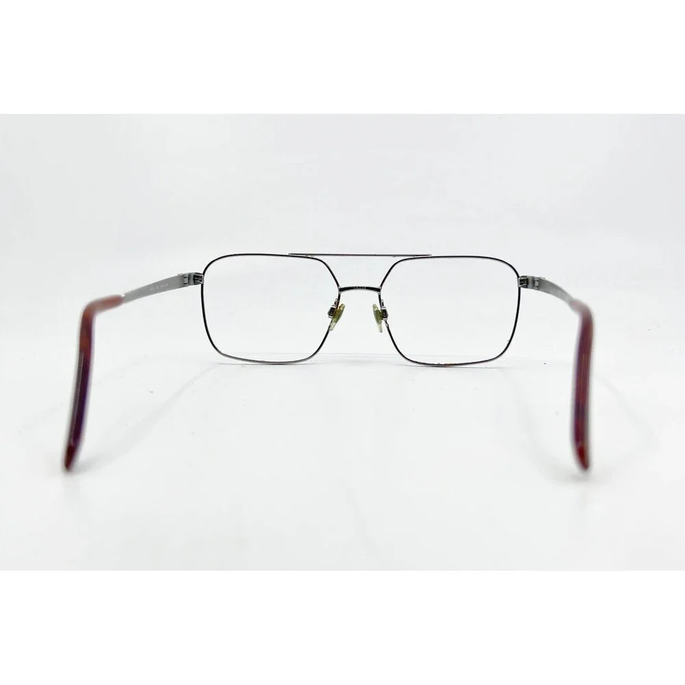 Ralph Lauren Eyeglass Frames Mens Silver RL 5112 9220 Square Aviator 54-16-145
